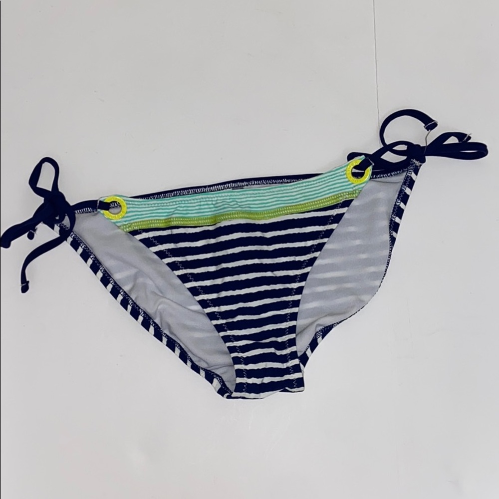 Nwot Sperry Nautical Stripe String Bikini - image 6